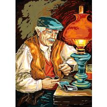 Canevas Antique Granp Père 45x60cm - SEG