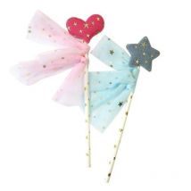 Cake Toppers Cœur Et Étoile (x 2) - Patisdecor