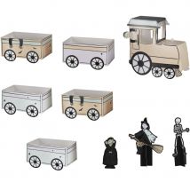 Centre De Table Halloween Vampire Et Sorcière - Ginger Ray