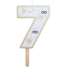 Bougie Harry Potter - Chiffre 7