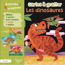 Cartes À Gratter Les Dinosaures - Piccolia