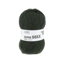 Pelote À Tricoter Super Soxx 4 Fils - 100 Gr - Lang Yarns - La Laine À Chaussettes Incontournable 0018 Vert - LangYarns