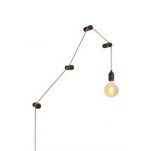 Baladeuse En Bois Avec 4 Supports Rolé - Creative Cables