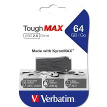 Clé Usb 64go Verbatim Toughmax 2.0 Anti-chocs Noir