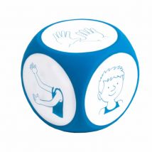 Jeu Montessori - Dé D'Activités - Bleu - Educo
