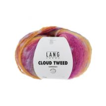 Pelote De Laine À Tricoter Cloud Tweed - 100gr - Lang Yarns 0001 Multicolore