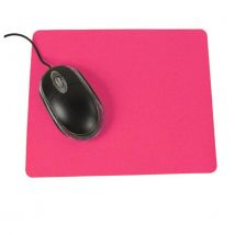 Tapis De Souris Antidérapant Jaune Ultra Fin Lavable Pour Ordinateur Bureau Rose 2 Yonis - Yonis