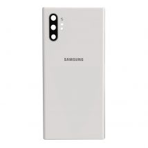 Clappio Vitre Arrière De Remplacement Pour Samsung Galaxy Note 10 Plus Blanc - Avizar