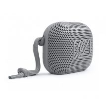 Muse Enceinte Portable Premium Bass Boost Bluetooth Ipx4 Avec Dragonne De Transport Gris