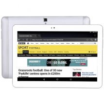 Tablette Tactile Android 10 Pouces 4g Quadcore 32go Dual Sim Ecran Ips Hd Blanc Yonis - Yonis