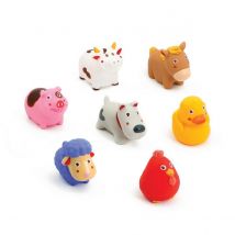 Jouets De Bain Aspergeurs 7 Animaux De La Ferme - Amusement Aquatique Pour Bébé - Ludi