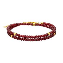 Bracelet Lumia En Pierres Grenat - Sloya