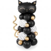 Kit Arche De Ballons Halloween Chat Noir - PartyDeco