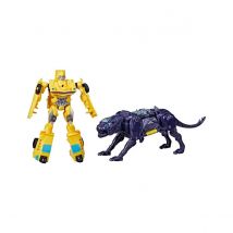 Transformers : Rise Of The Beasts Beast Alliance Combiner - Pack 2 Figurines Bumblebee & Snarls - Hasbro