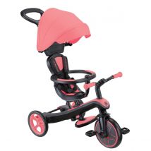 Tricycle Explorer V2 4 In 1 Fushia - Globber - Rose