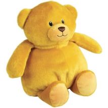 Peluche Bouillotte Ours - A Chauffer Au Micro-ondes Micro Perles D'Argile +/- 19 Cm - Jemini