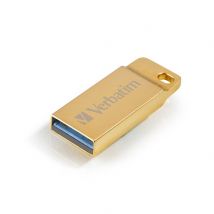 Clé Usb 64go Verbatim Executive Metallique 2.0 Or