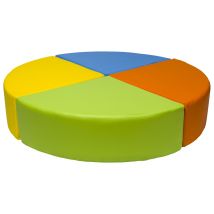 Set De 4 Blocs En Mousse Pour Le Jeu Jaune, Vert, Orange - Velinda