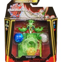 Bakugan Battle League : Starter Pack Spécial Attaque 3 Boules : Ventri Octogan Trox - Saison 6 - Spin Master 20142088