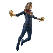 The Marvels - Figurine S.h. Figuarts Captain Marvel 15 Cm - Tamashii Nations