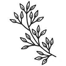 Matrice De Découpe Branche - 9x12,3 Cm -artemio - Artemio