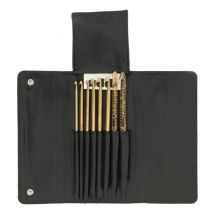 Addi Click Ensemble De Crochets Afghan/tunisien 3,5-8mm - 8 Tailles Marron