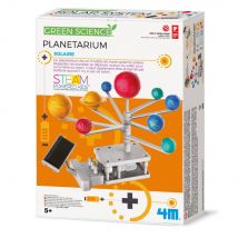 4m kidzlabs green science/solaire Hybride: planetarium Système Solaire Motorisé / Emballage Francais & Néerlandais, Nécessite 1 Pile Aaa 1,5v Et Un