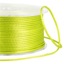 Bobine 100m Queue De Rat 2mm Vert Anis - My mercerie
