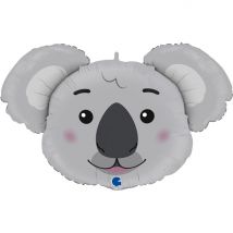 Ballon Géant Tête De Koala - 94 Cm - GRABO