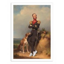 Affiche 50x70 Cm - Sneaker King - Jonas Loose - Wall Editions