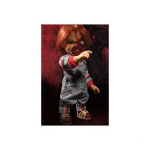 Chucky Jeu D'Enfant 3 - Poupée Parlante Designer Series Pizza Face 38 Cm - MEZCO
