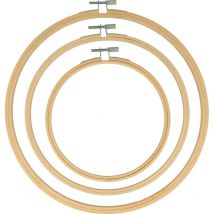 Set De 3 Anneaux De Broderie - Artemio