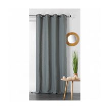 Tissu Rideau Chanvre Linder Gris Vendu Au Mètre - Linder