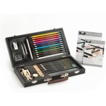 Coffret - Crayons Couleurs Et Graphite - Esquisse Et Dessin - Initiation - Royal & Langnickel - Royal & Langnickel Mix-tique