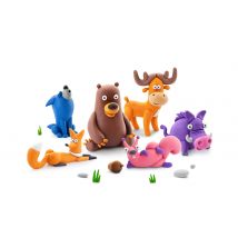Hey Clay 15 Pots Animaux De La Forêt - Dès 3 Ans - Tomy