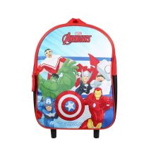 Sac À Dos À Roulettes 31 Cm Maternelle Marvel Avengers Multicolore - Bagtrotter - Bagtrotter