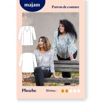 Patron Blouse - Phoebe- Taille 34 À 48 - Majam