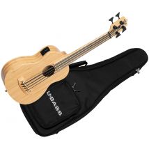 Solid Bamboo U-bass + Housse Kala