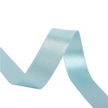 Bobine 25m Ruban Satin Double Face Vert Opaline Fabriqué En France - MyMercerie