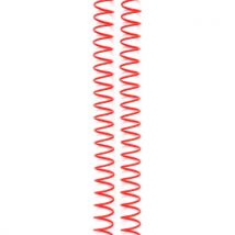 4 Spirales De Reliure Rouge 1,58 Cm - We R - We R Memory
