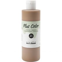 Peinture Acrylique Plus Color - 250 Ml - Marron Clair - CC Hobby