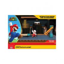 World Of Nintendo - Playset Lava Castle - Jakks Pacific