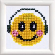 Diamond Dotz, Smiley Groove, Dim. 7,6x7,6 Cm, 1 Pq.