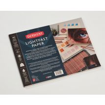 Derwent - Lightfast - Bloc 1 Côté Collé 300 Gsm - 30,5x40,5 Cm - Derwent