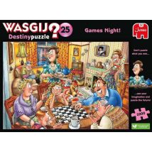 Puzzle 2d 1000 Pièces - Soirée De Jeux - Wasgij Destiny 25 - Jumbo Games