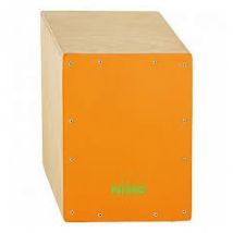 Cajon Nino 33cm, Bouleau, Facade Orange - Nino Percussion