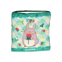 Mon Voisin Totoro Coussin Totoro & Strawberries 30 X 30 X 5 Cm - Marushin