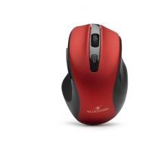 Souris Sans Fil - Bluestork - Office 75 - Rechargeable - Pc/mac - Rouge - Bluestork