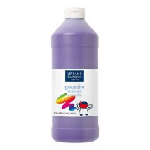 Bouteille De Peinture Gouache - Essentiels - 1 L - Violet - Lefranc Bourgeois