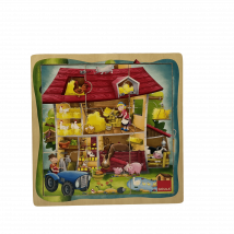 Puzzle 9 Pièces La Ferme